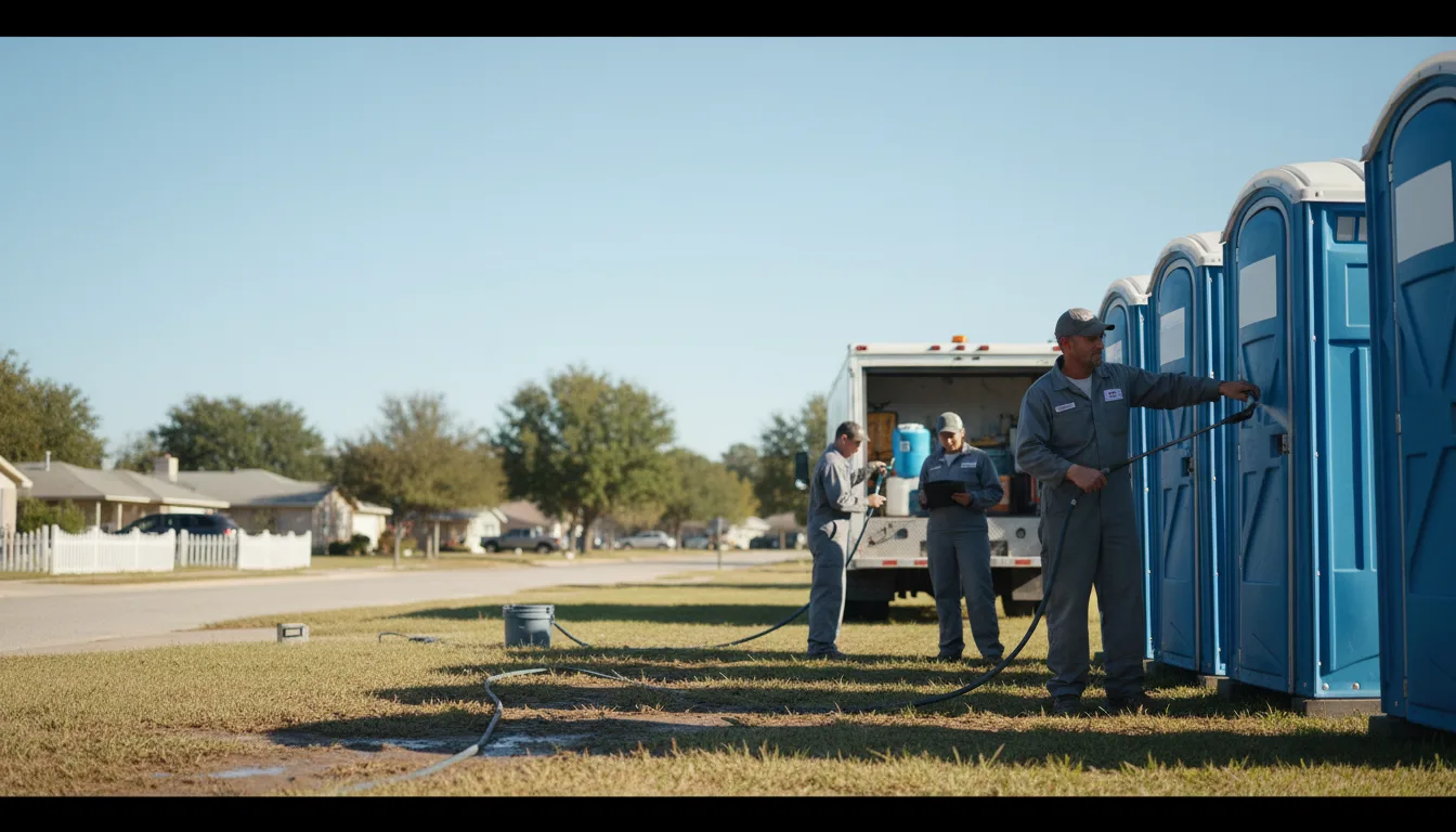 Long-Term Portable Toilet Rental in Independence, KS near me